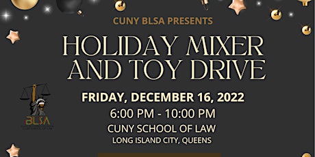 CUNY BLSA Holiday Mixer and Toy Drive