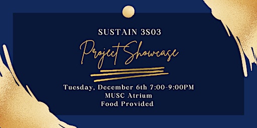 SUSTAIN 3S03 Project Showcase Night