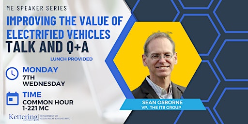 Sean Osborne: Improving the Value of Electrified Vehicles