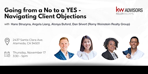 Going from a No to a YES - Navigating Client Objections