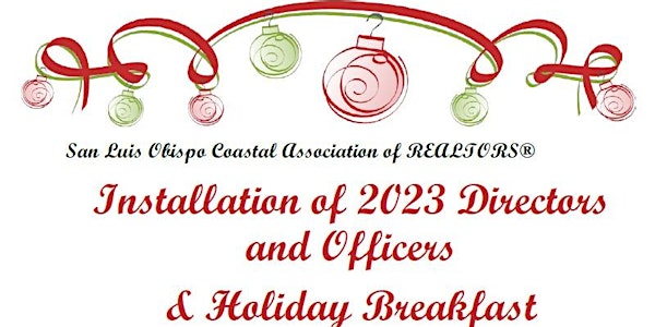 Installation of 2023 Directors and Officers & Holiday Breakfast