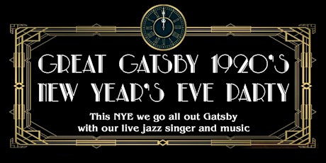 Rainbow Casino NYE 1920's Great Gatsby Night primary image