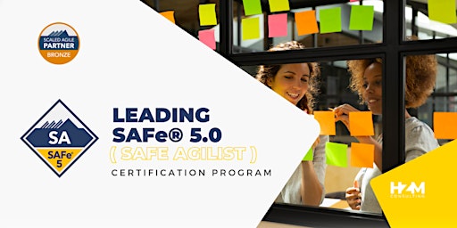 Leading SAFe® 6.0 ( SAFe Agilist ) Certification Program primary image