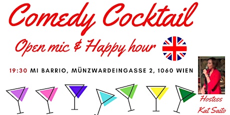 Comedy Cocktail -  Open Mic English