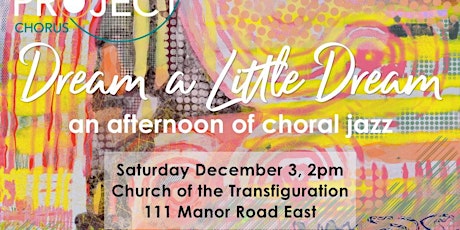 Dream a Little Dream: An Afternoon of Choral Jazz