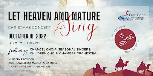 Let Heaven and Nature Sing Christmas Concert