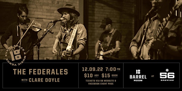 Barrel Room Sessions: The Federales with Clare Doyle