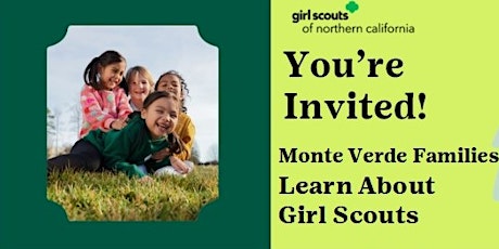 Monte Verde | Girl Scouts  Parent Information Meeting