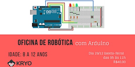 Imagem principal do evento OFICINA DE ROBÓTICA COM ARDUÍNO