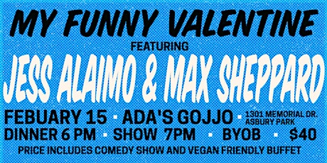 My Funny Valentine - Dinner and a Comedy Show in Asbury Park