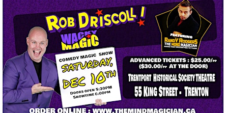 Rob Driscoll Comedy Magic Show ft. Randy The Mind Magician