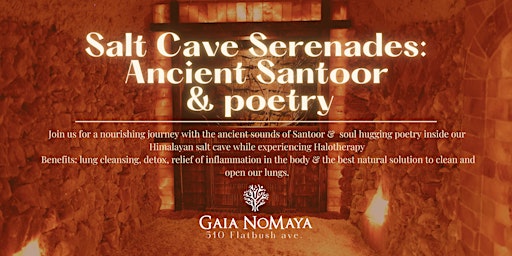 Salt Cave Serenades|Ancient Santoor & poetry