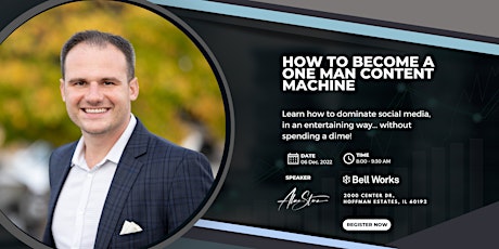 How To Become A One Man Content Machine