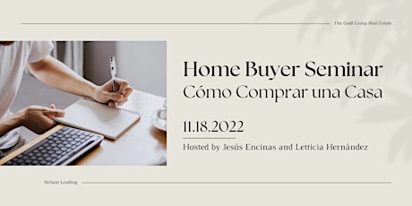 Home Buyer Seminar (Seminario para compradores de vivienda)