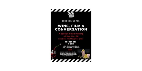 Wine, Film and Conversation: A Special Movie Viewing at The Metaphor Club