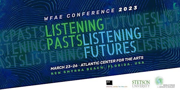 WFAE Conference: Listening Pasts, Listening Futures