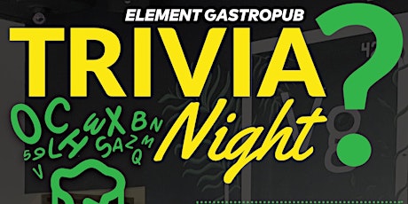 Trivia Thursdays at Element Gastropub