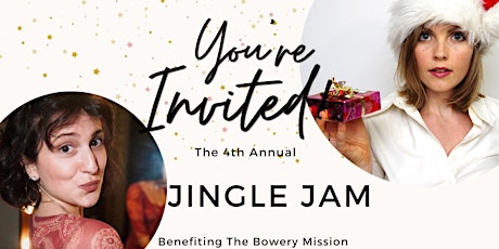 JINGLE JAM  12/7 at The Cutting Room NYC 7pm * Any donation for entry* RSVP