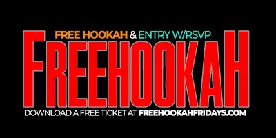 Nyc Free Hookah Fridays | Reggae, Soca and Hip Hop primary image