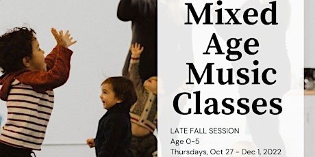 Mixed Age Drop-In Music Classes