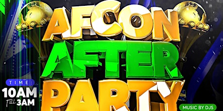 AFCON AFTER PARTY primary image