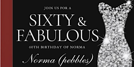 Norma’s  Rubies & Pearls 60th  Birthday Celebration
