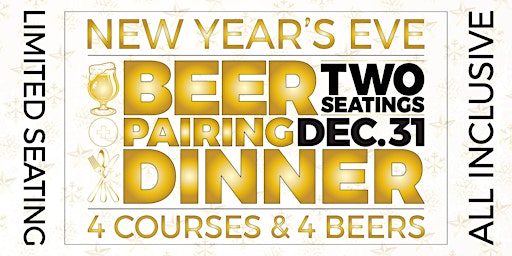 New Year's Eve Beer Pairing Dinner 2022