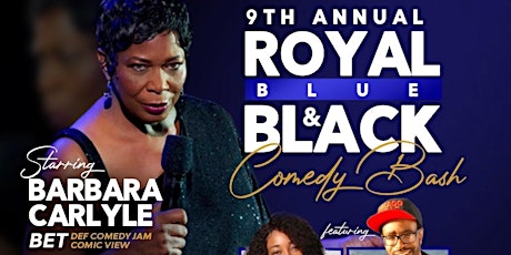9th Annual Royal Blue & Black Comedy Bash