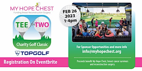 TEE for TWO Charity "Top Golf" Classic and Party!