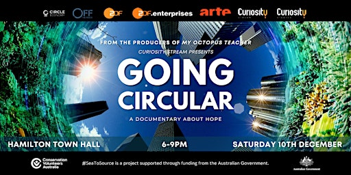 'Going Circular' Screening + Q&A + Prizes + Free Popcorn