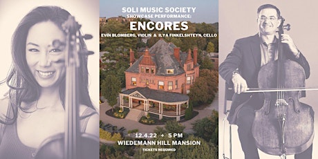 Encores: Violin & Cello at the Wiedemann Hill Mansion primary image