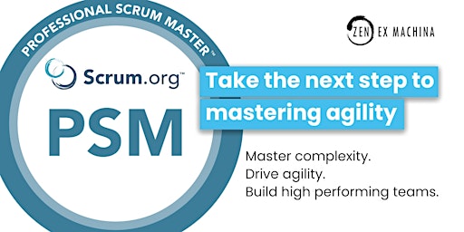 Professional Scrum Master certification (PSM I) (Virtual)