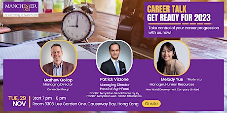 Onsite: Career Talk - Taking Control of Your Career