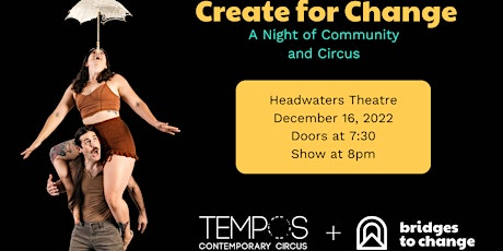 Create for Change: A night of Community & Circus