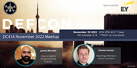 Image principale de DC416 November 2022 Meetup