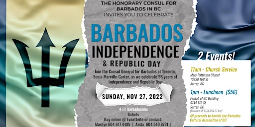 Barbados Independence Day Luncheon