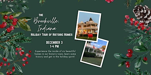Holiday Tour of Historic Homes in Brookville Indiana