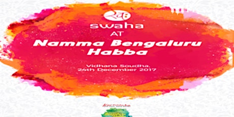 Swaha at Namma bengaluru habba primary image