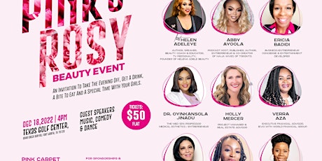 Pink & Rosy Beauty event