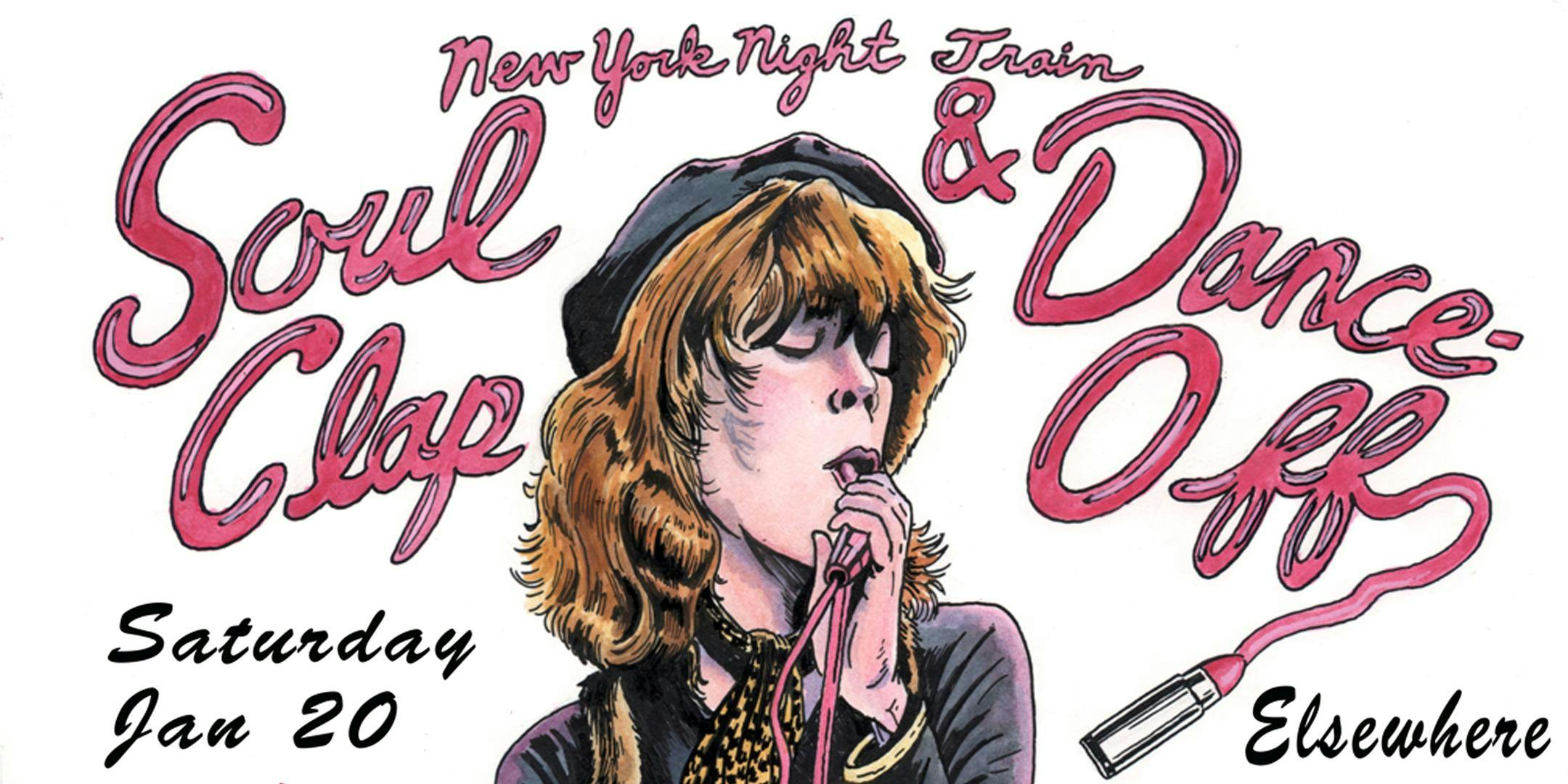 David Johansen (of the New York Dolls) + New York Night Train Soul Clap and Dance-Off Party!