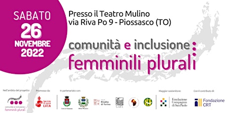 Comunità e inclusione: femminili plurali