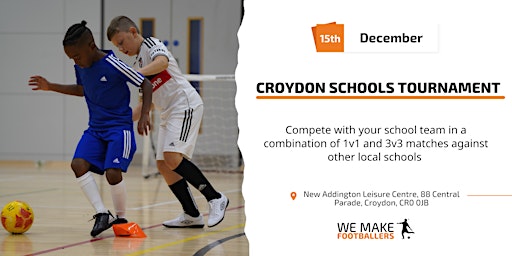 We Make Footballers Croydon School Tournament