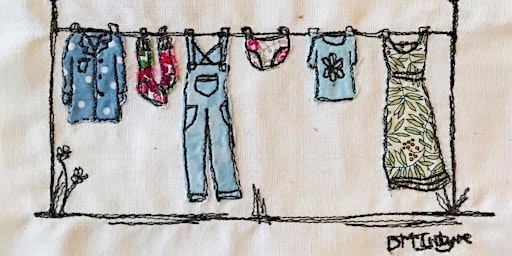 Imagen principal de Free Motion Embroidery Class - Washing Line at Abakhan Mostyn