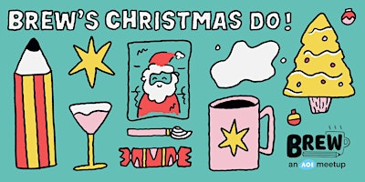 BREW's Christmas Do (Leeds illustrator meet-up)