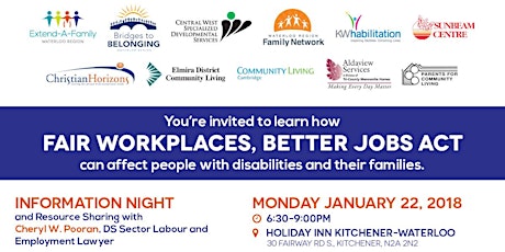 Info Night: Bill 148 - Fair Workplaces, Better Jobs Act primary image