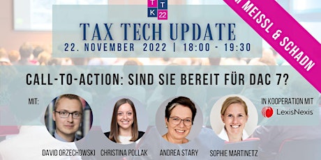 Hauptbild für Tax Tech Update