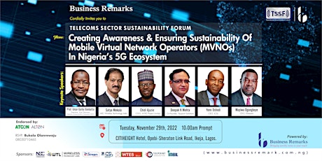 Creating Awareness & Ensuring Sustainability of MVNOs In Nigeria's 5G...