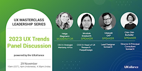 Leadership Series: 2023 UX Trends - Panel Discussion 1