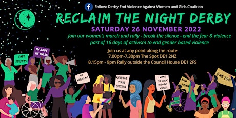 Hauptbild für Reclaim The Night Derby 2022