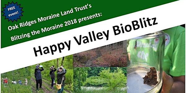 Blitzing the Moraine 2018! Happy Valley BioBlitz